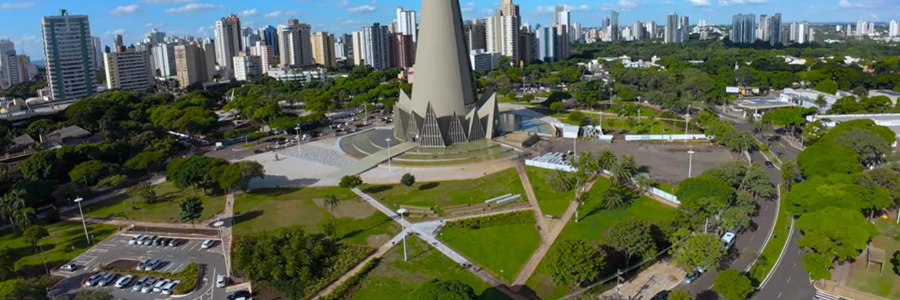 Nova praça da Catedral de Maringá 2025